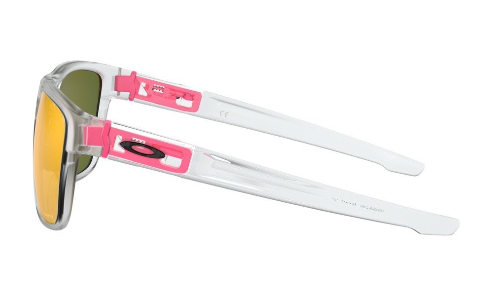 Oakley Okulary przeciwsłoneczne CROSSRANGE XL Matte Clear/Prizm Ruby OO9360-20