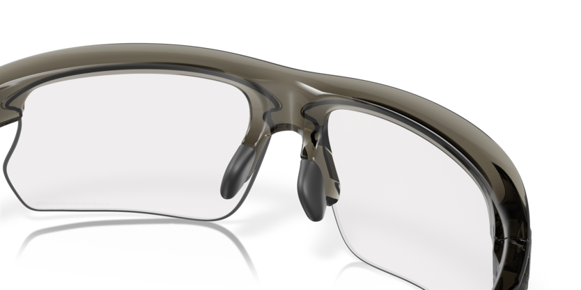 Oakley Sunglasses BISPHAERA Grey Smoke / Clear to Black Iridium Photochromic OO9400-11