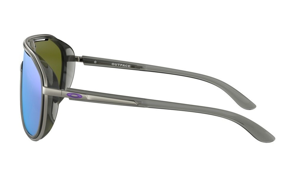 Oakley Okulary przeciwsłoneczne OUTPACE Onyx/Violet Iridium OO4133-06