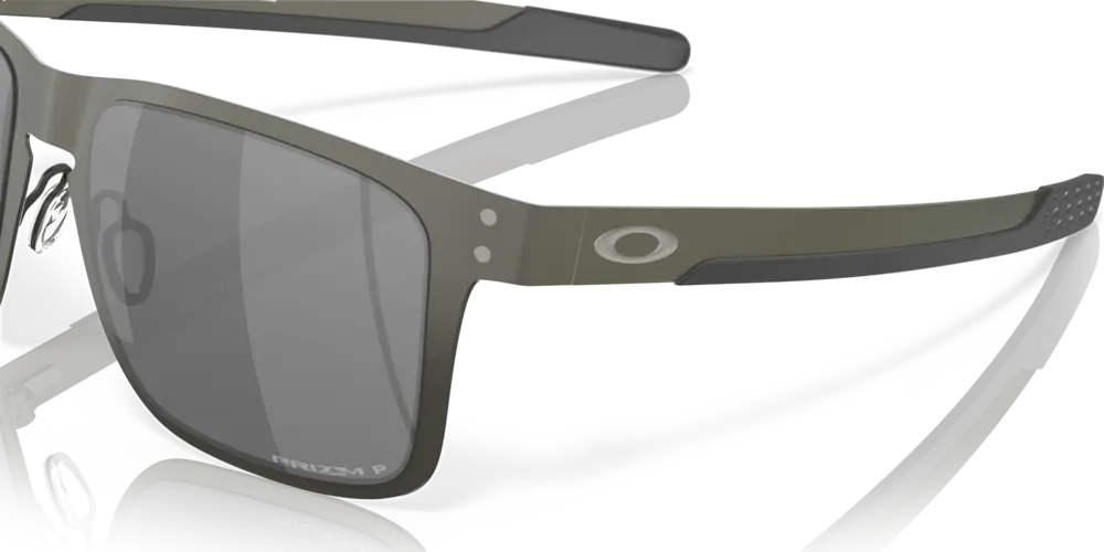 Oakley Sunglasses HOLBROOK™ METAL Matte Gunmetal / Prizm Black Iridium Polarized OO4123-06