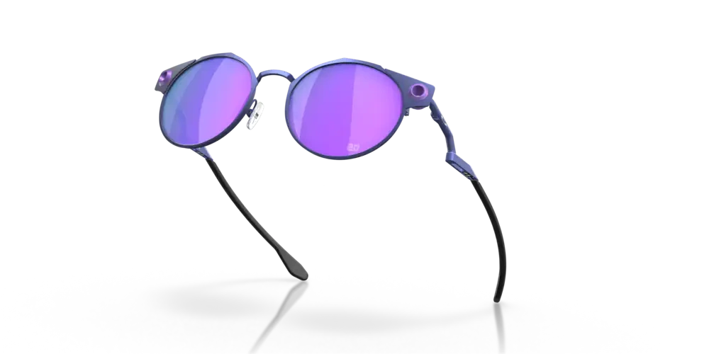 Oakley Sunglasses DEADBOLT Fabio Quartararo Collection Matte Navy, Prizm Violet OO6046-10