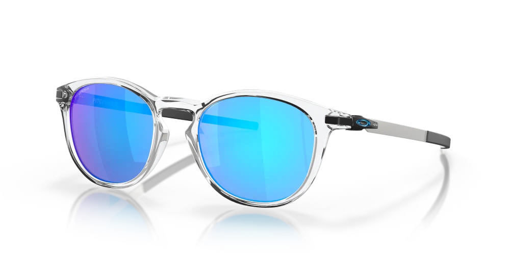Oakley Okulary przeciwsłoneczne PITCHMAN R Polished Clear/Prizm Sapphire OO9439-04
