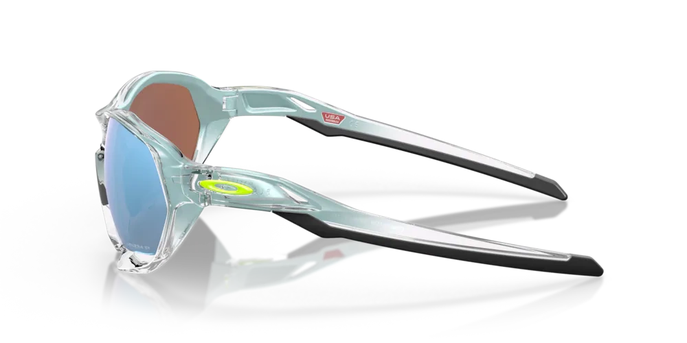 Oakley Okulary przeciwsłoneczne PLAZMA Sanctuary Collection Blue Ice, Prizm Deep Water Polarized OO9019-15