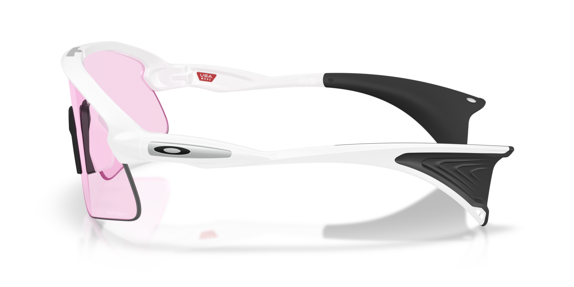 Oakley Okulary przeciwsłoneczne Stunt Devil Matte White / Prizm Low Light OO9517-07