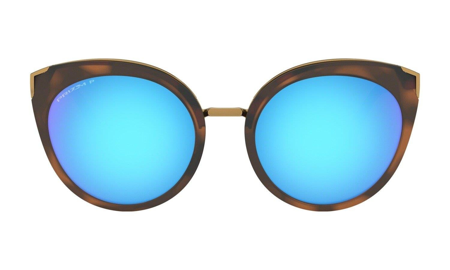 Oakley Okulary przeciwsłoneczne TOP KNOT Matte Brown Tortoise/Prizm Sapphire Polarized OO9434-06