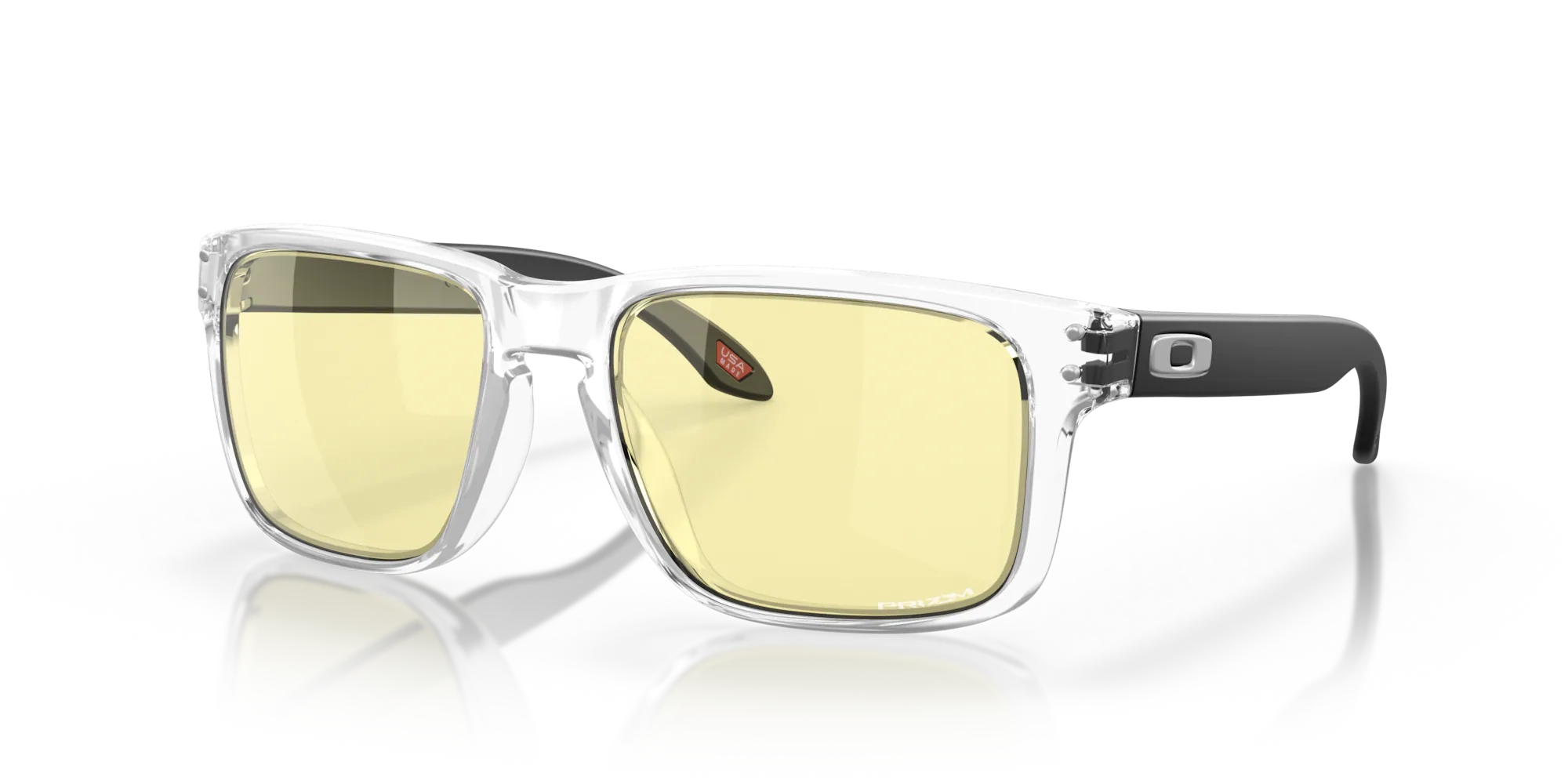 Oakley Okulary przeciwsłoneczne HOLBROOK Clear / Prizm Gaming OO9102-X2