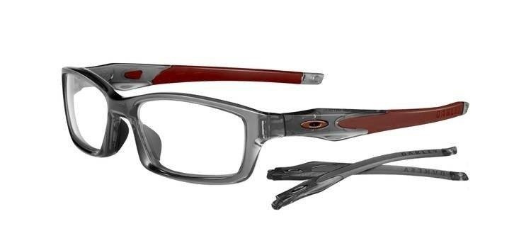 Oakley Oprawa Korekcyjna CROSSLINK Grey Smoke - Team Cardinal OX8030-0655
