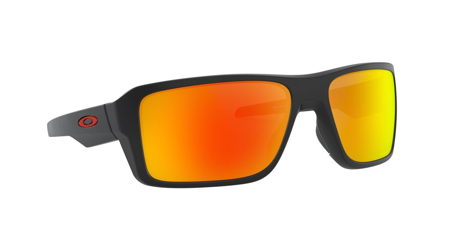 Oakley Sunglasses DOUBLE EDGE Matte Black / Prizm Ruby Polarized OO9380-05