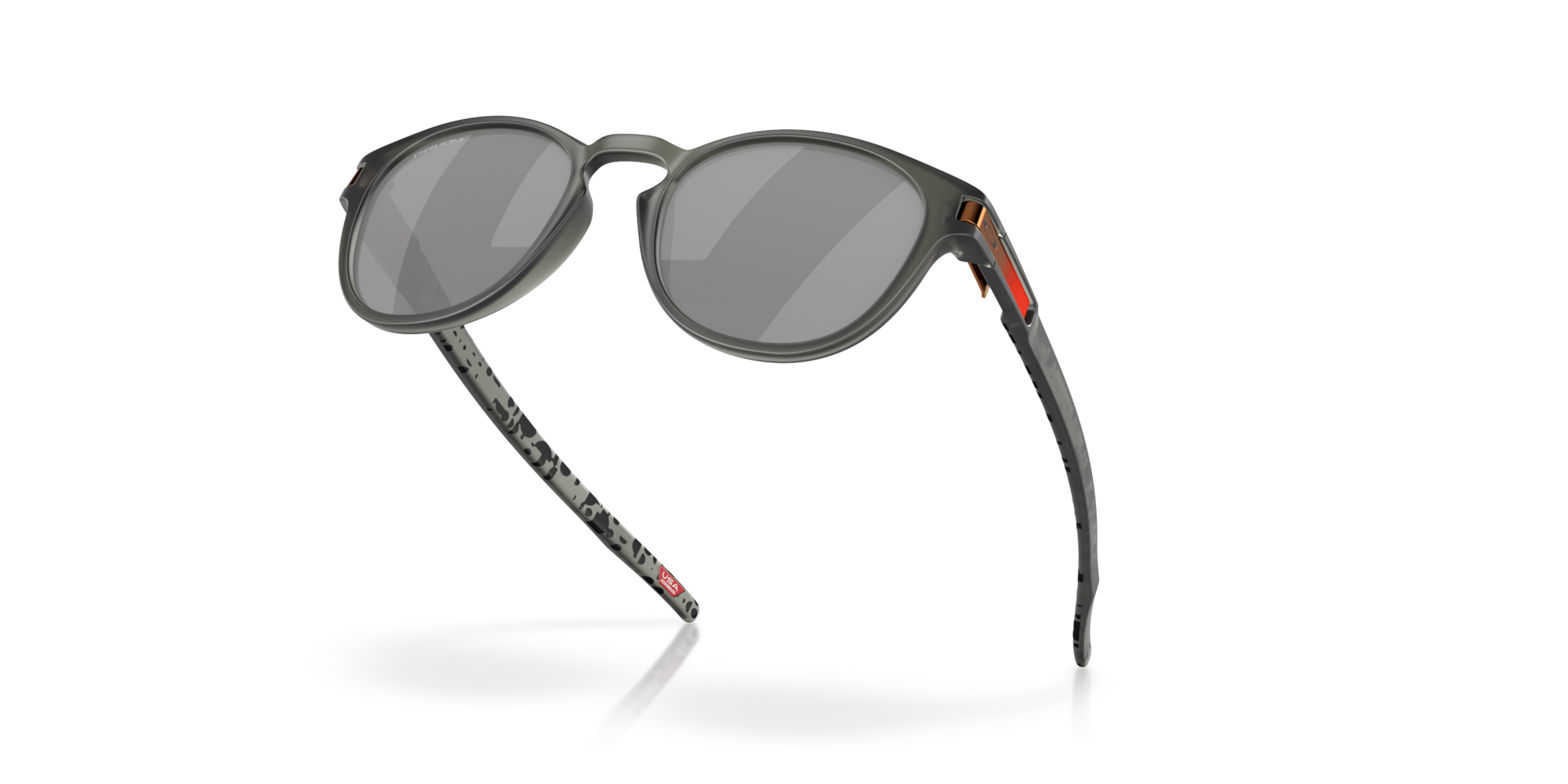 Oakley Okulary przeciwsłoneczne LATCH Community Collection Matte Grey Smoke/Prizm Black OO9265-66