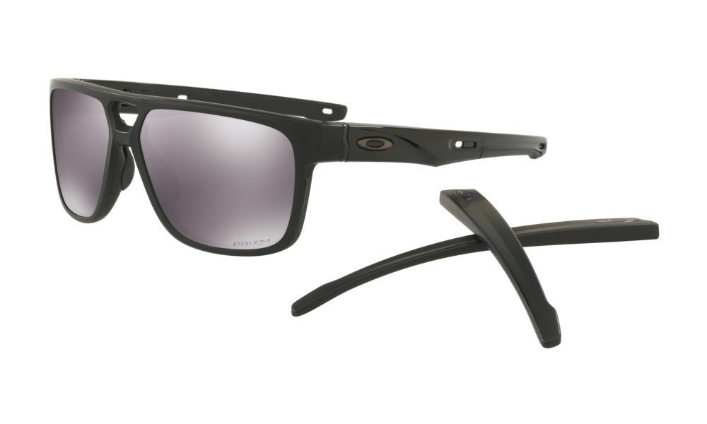 Oakley Okulary przeciwsłoneczne CROSSRANGE PATCH Matte Black/Prizm Black OO9382-06