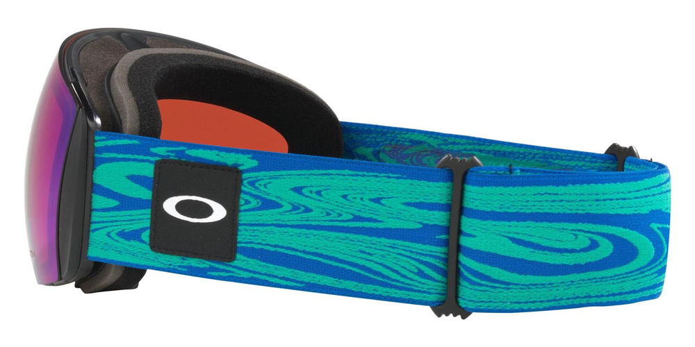 OAKLEY Gogle zimowe FLIGHT DECK L Blue Dynamic Flow/Prizm Snow Sapphire Iridium OO7050-A7