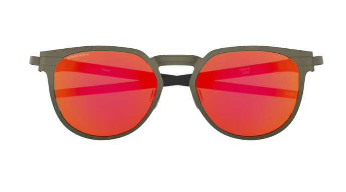 Oakley Okulary przeciwsłoneczne DIECUTTER Pewter/Prizm Ruby OO4137-02
