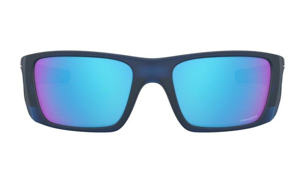 Oakley Sunglasses FUEL CELL Matte Translucent Blue/Prizm Sapphire OO9096-K1