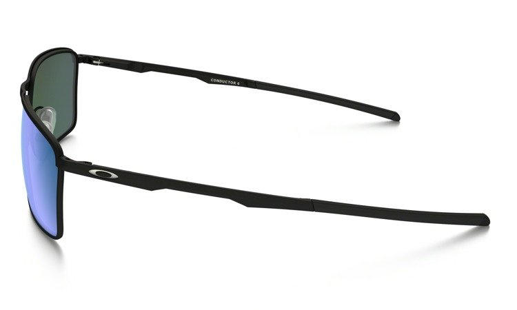 Oakley Conductor 6 Matte Black / Jade Iridium OO4106-08