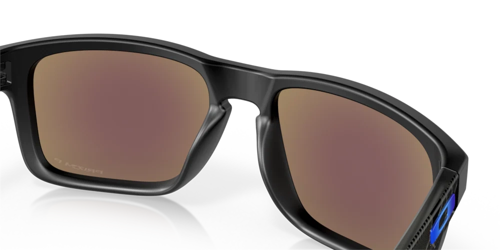 Oakley Okulary przeciwsłoneczne HOLBROOK Matte Black Prizmatic/Prizm Sapphire Polarized OO9102-H0