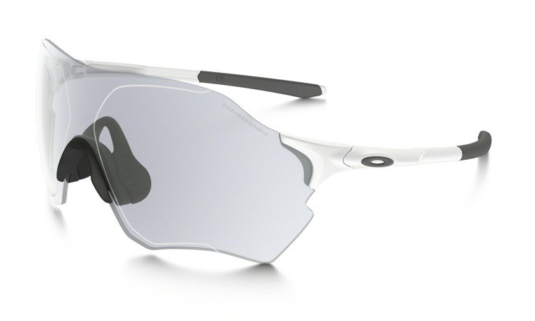 Oakley Okulary EVZERO RANGE Matte White / Clear Black Iridium Photochromic OO9327-08