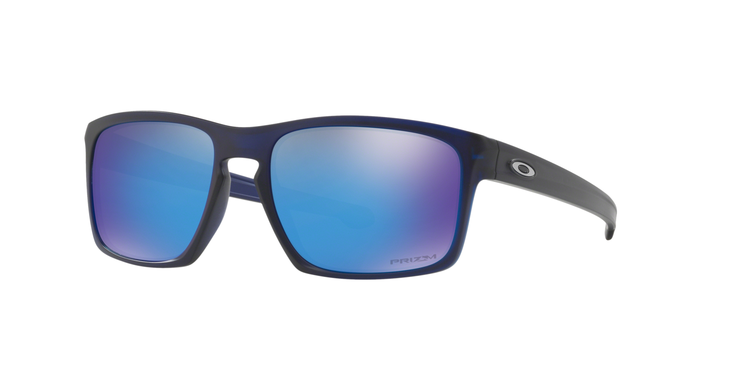 Oakley Okulary przeciwsłoneczne SLIVER Matte Translucent Blue/Prizm Sapphire OO9262-45