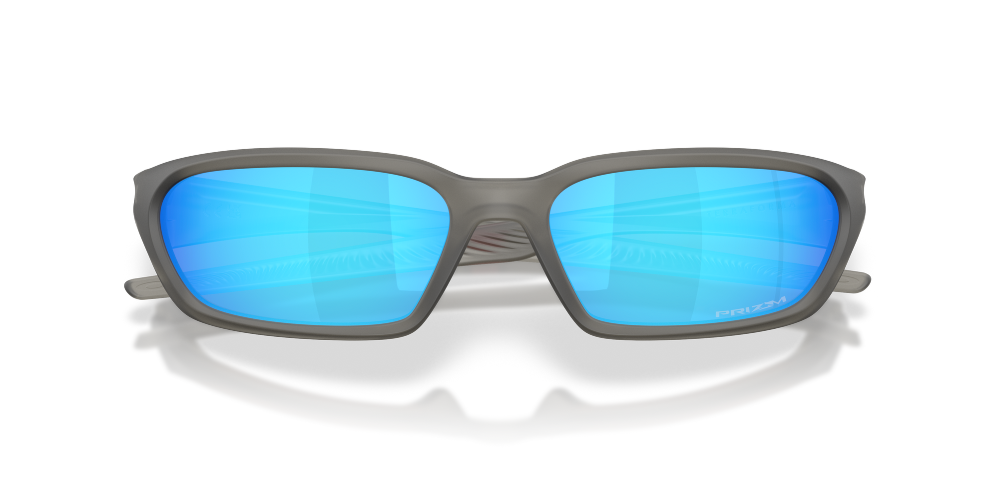 Oakley Okulary przeciwsłoneczne TERRAFORMA Matte Grey Smoke / Prizm Sapphire OO9530-02