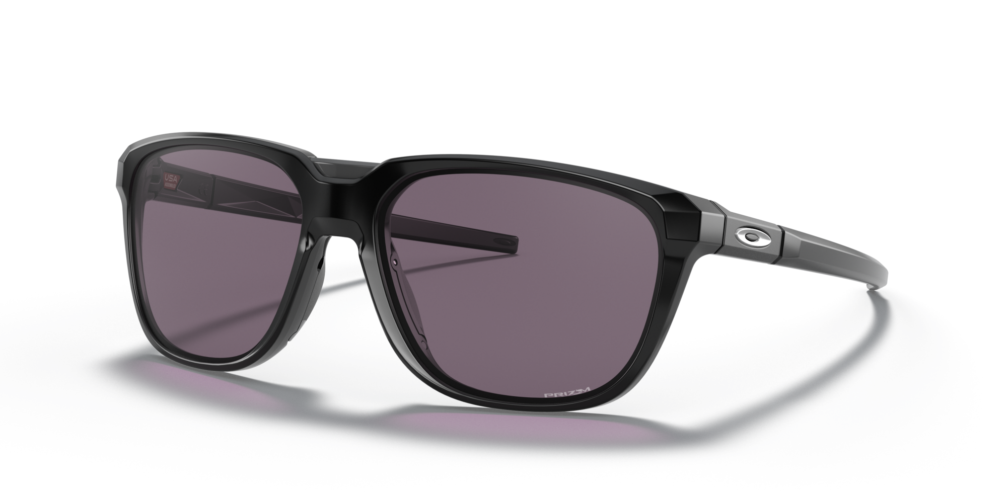 Oakley Okulary przeciwsłoneczne ANORAK Polished Black/Prizm Grey OO9420-01
