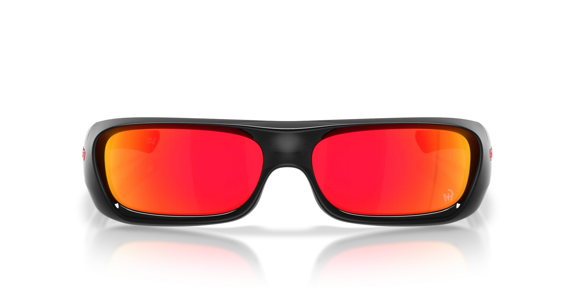 Oakley Okulary przeciwsłoneczne PERMIAN Patrick Mahomes II Collection Black Ink/Prizm Ruby OO9520-11
