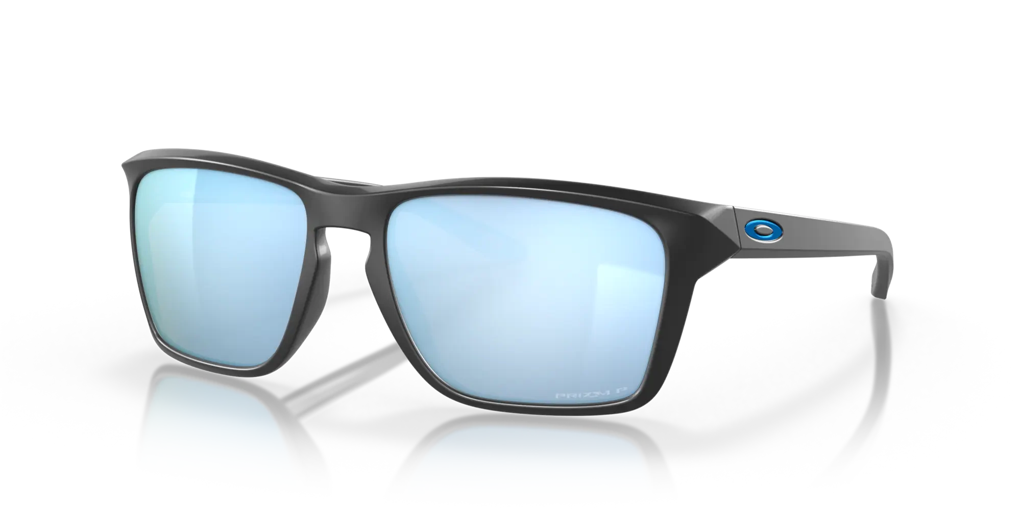 Oakley Sunglasses SYLAS Matte Black/Prizm Deep Water Polarized OO9448-17