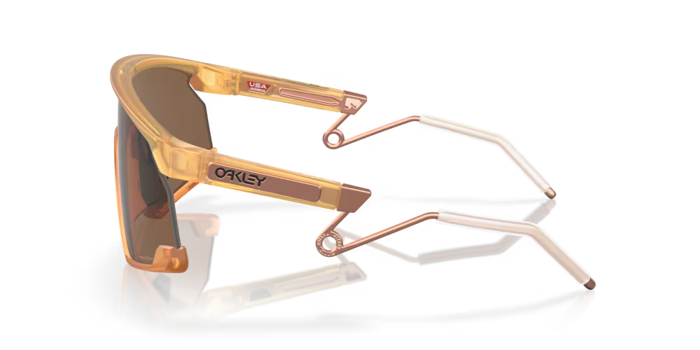 Oakley Sunglasses BXTR METAL Matte Transparent Light Curry / Prizm Bronze OO9237-06