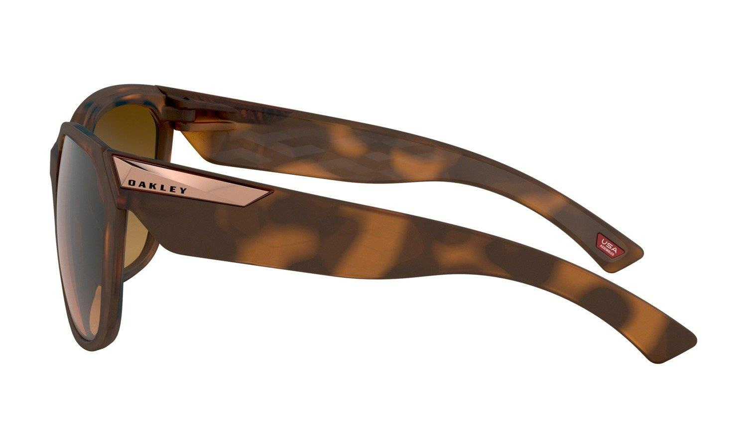 Oakley Okulary przeciwsłoneczne REV UP Matte Brown Tortoise/Brown Gradient Polarized OO9432-06