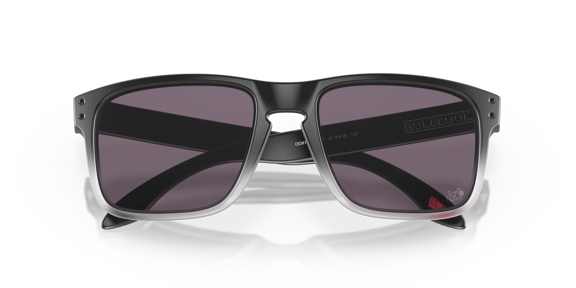Oakley Sunglasses HOLBROOK Tour de France 2022 Matte Black Fade/Prizm Grey OO9102-W1