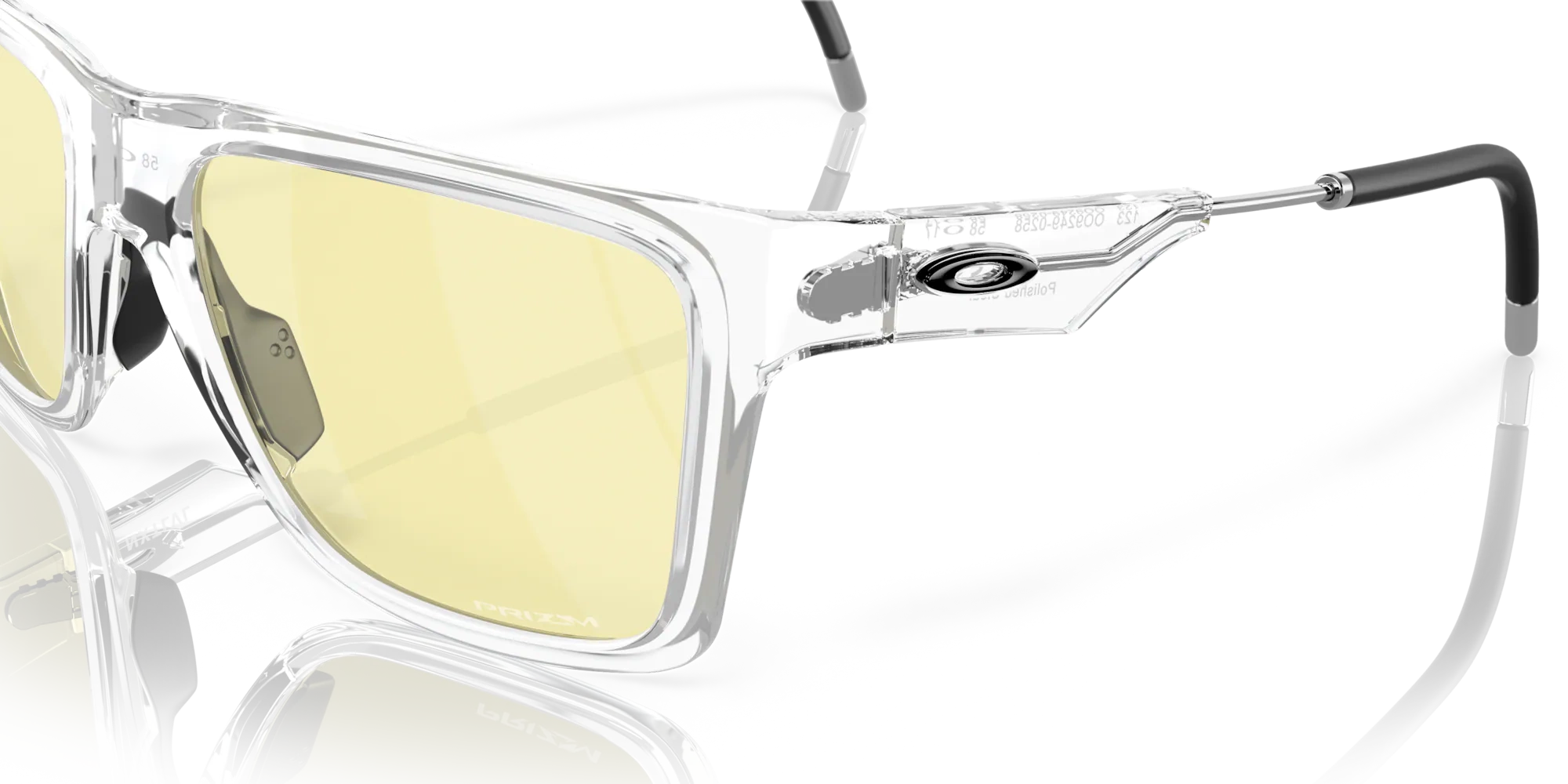 Oakley Okulary przeciwsłoneczne NXTLVL Polished Clear / Prizm Gaming OO9249-02