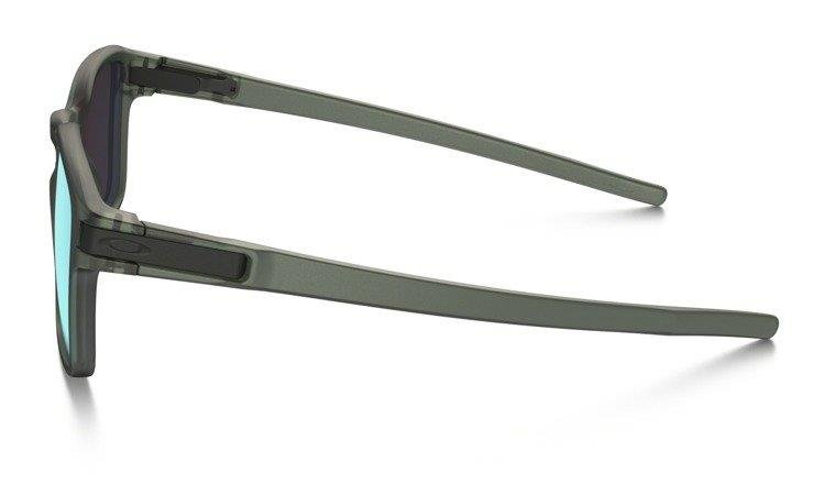 Oakley Okulary przeciwsłoneczne LATCH SQ Matte Olive/Emerald Iridium OO9353-08