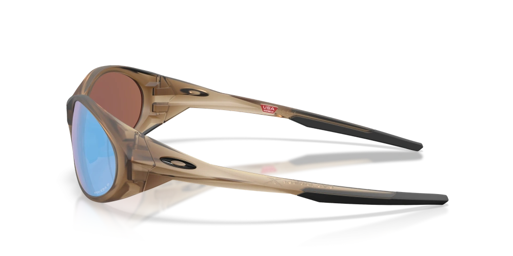 Oakley Okulary przeciwsłoneczne EYEJACKET REDUX Matte Brown Smoke/Prizm Deep Water Polarized OO9438-45