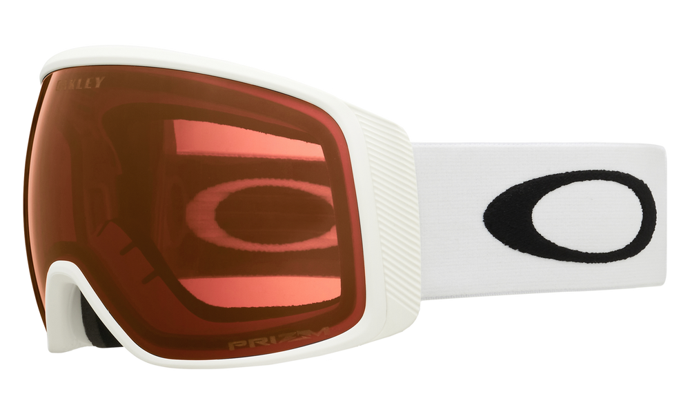 OAKLEY Gogle Snow FLIGHT TRACKER XL Matte White/Prizm Snow Dark Grey OO7104-27