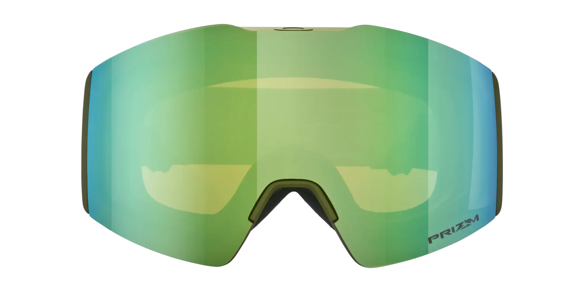 OAKLEY Gogle zimowe FALL LINE M Dark Brush Ember / Prizm Jade Iridium OO7103-66