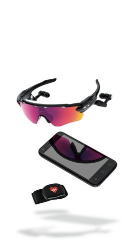 OAKLEY Sunglasses RADAR PACE Polished Black/Prizm Road OO9333-01