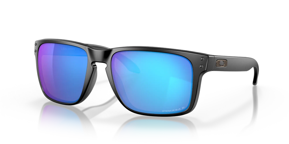 Oakley Sunglasses HOLBROOK XL Matte Black/Prizm Sapphire Polarized OO9417-21