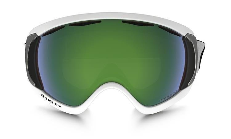 Gogle Oakley CANOPY Matte White/Prizm Gogle Jade Iridium OO7047-65
