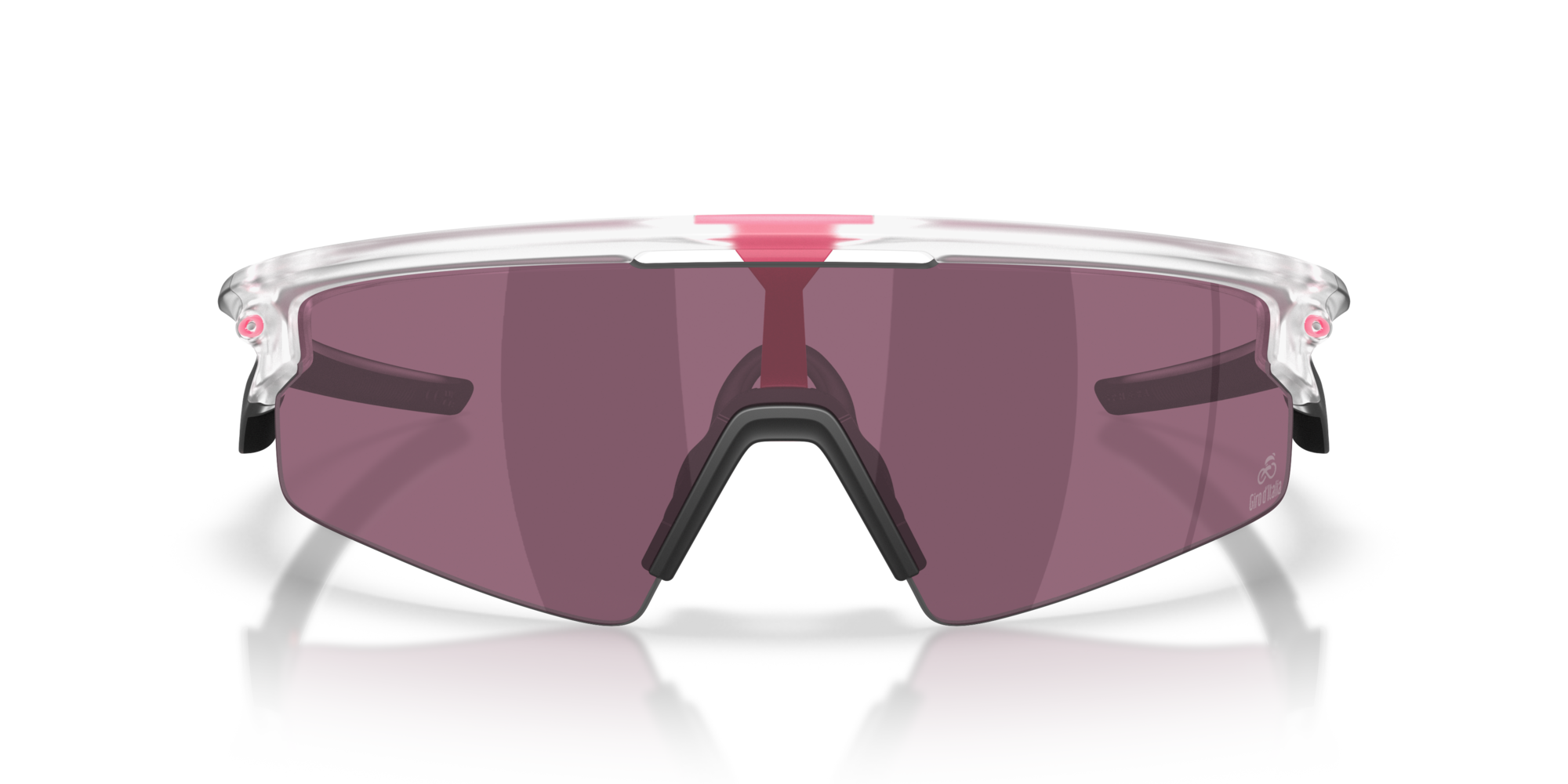 Oakley Okulary przeciwsłoneczne SPHAERA STRIKE Giro d'Italia Matte Clear / Prizm Black OO9531-10