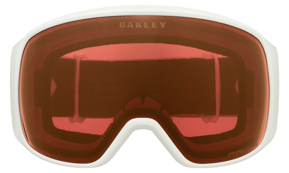 OAKLEY Gogle zimowe FLIGHT TRACKER XL Matte White/Prizm Snow Dark Grey OO7104-27