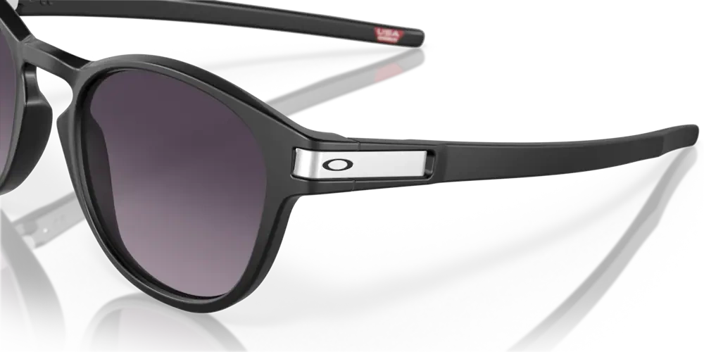 Oakley Okulary przeciwsłoneczne LATCH Matte Black, Prizm Grey Gradient OO9265-59