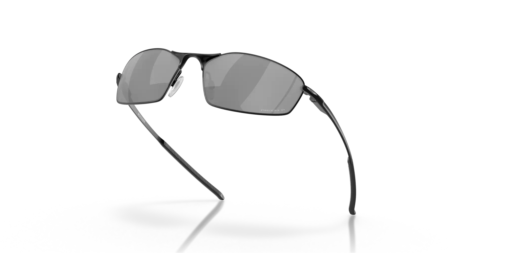 Oakley Okulary przeciwsłoneczne WHISKER Satin Black/Prizm Black Polarized OO4141-03