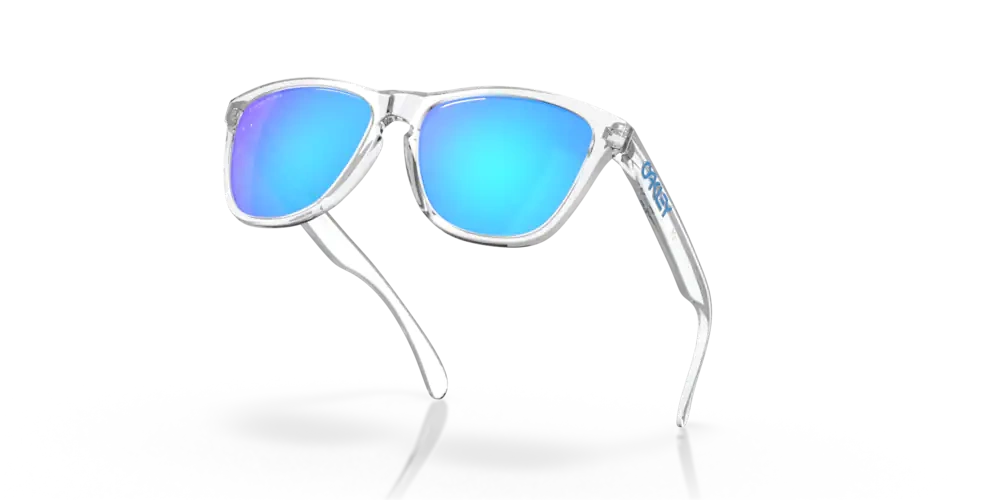 Oakley Okulary przeciwsłoneczne FROGSKINS Crystal Clear/ Prizm Sapphire OO9013-D0