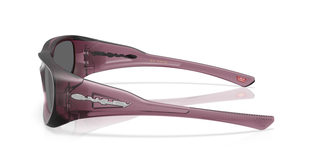 Oakley Okulary przeciwsłoneczne Justin Jefferson Signature Series DE SOTO Matte Transparent Indigo / Prizm Black OO9494-06