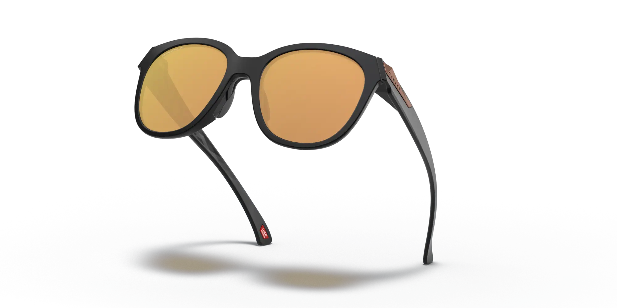 Oakley Sunglasses LOW KEY Matte Black/Prizm Rose Gold Polarized OO9433-05