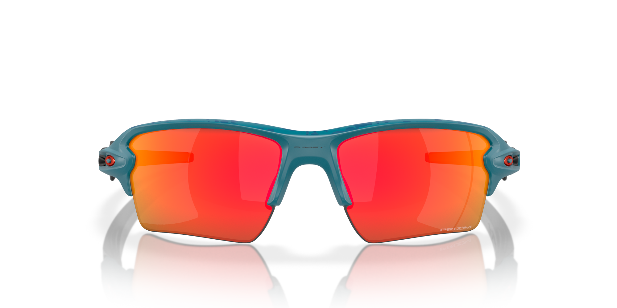 Oakley Okulary przeciwsłoneczne FLAK 2.0 XL Community Collection Matte Balsam/Prizm Ruby OO9188-J4