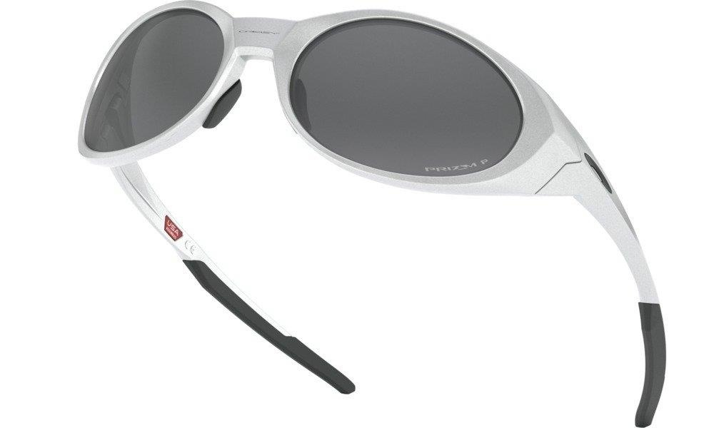 Oakley Okulary przeciwsłoneczne EYE JACKET REDUX Silver/Prizm Black Polarized OO9438-05