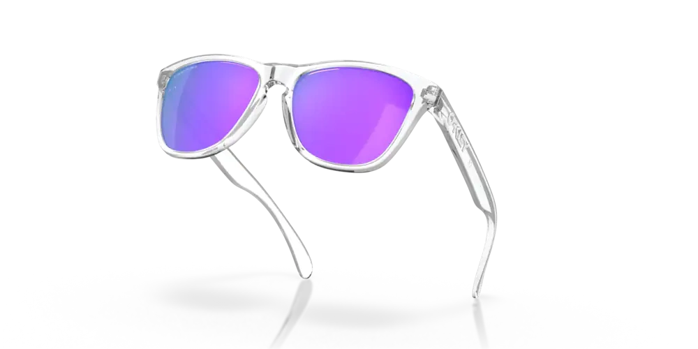 Oakley Sunglasses FROGSKINS Polished Clear/Prizm Violet OO9013-H7