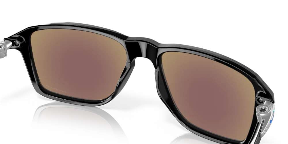 Oakley Okulary przeciwsłoneczne WHEEL HOUSE Polished Black/Prizm Sapphire PolarizedOO9469-07