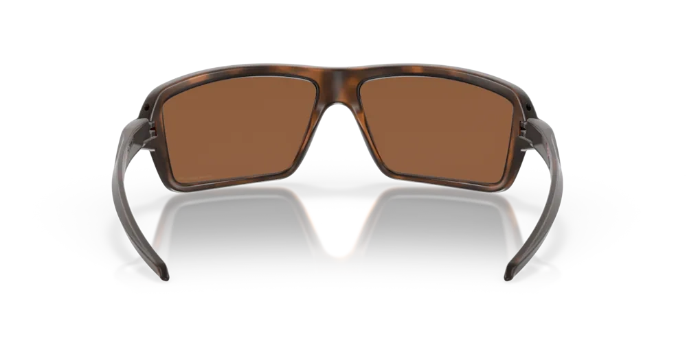 Oakley Sunglasses CABLES Brown Tortoise, Prizm Tungsten Polarized OO9129-07