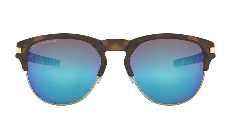 Oakley Sunglasses LATCH KEY M Matte Brown Tortoise/Sapphire Iridium Polarized OO9394-07