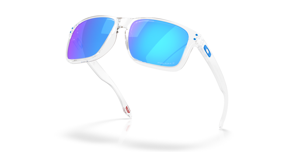 Oakley Okulary przeciwsłoneczne HOLBROOK XXL Polished clear / Prizm sapphire polarized OO9487-07